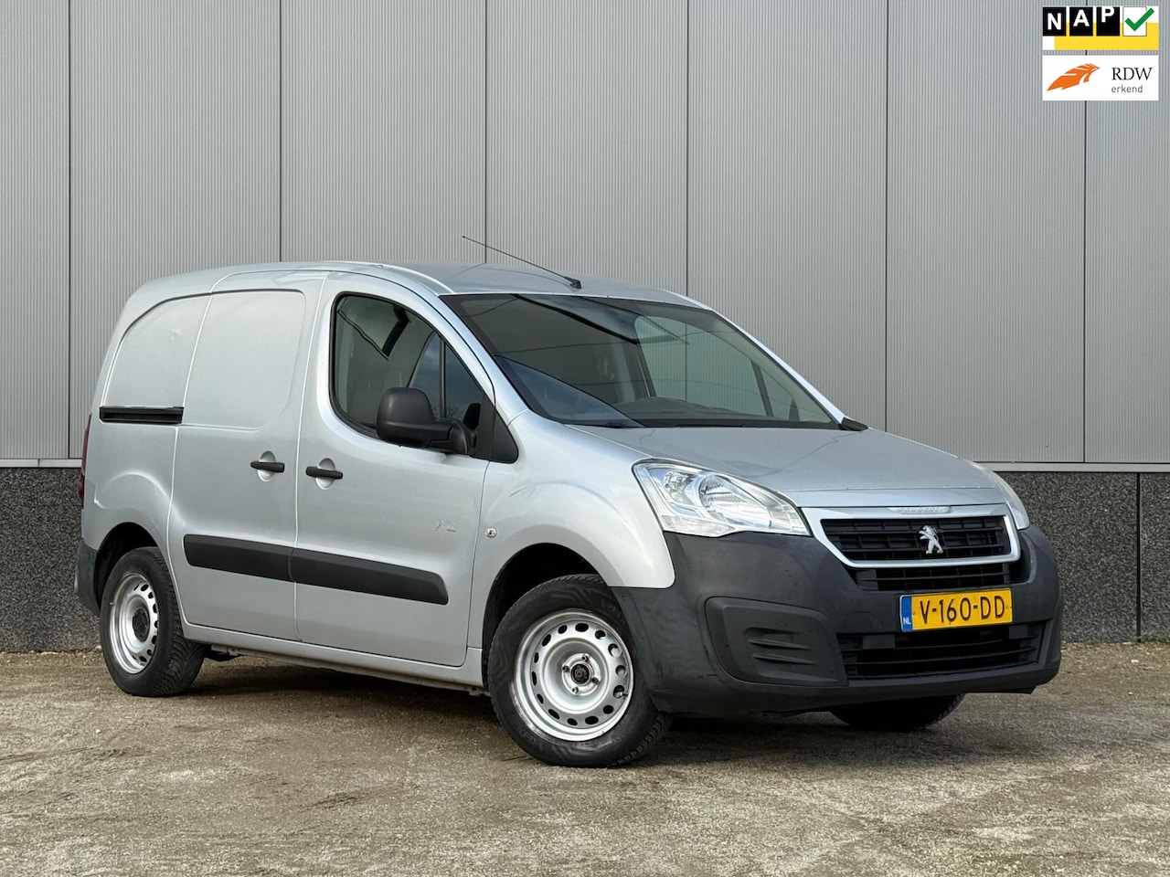 Peugeot Partner - 120 1.6 BlueHDi 100 L1 Première Euro 6, Airco, Cruise! - AutoWereld.nl