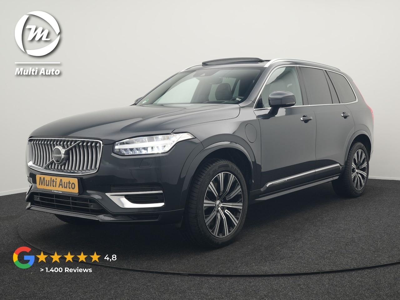 Volvo XC90 - T8 Twin Engine AWD Inscription 7 Persoons Plug In Hybrid Dealer O.H PHEV | Panodak | Adapt - AutoWereld.nl