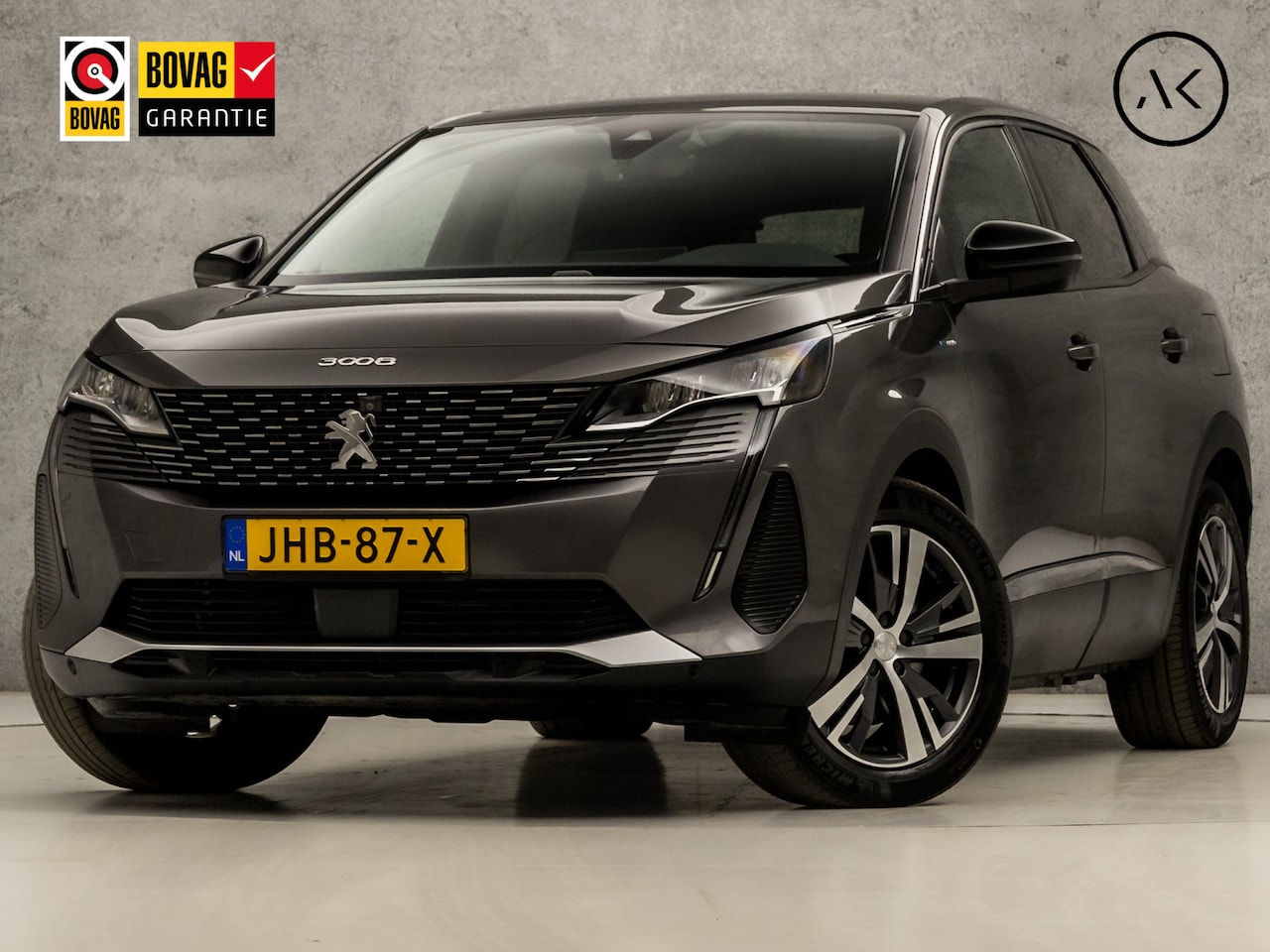 Peugeot 3008 - 1.6 HYbrid 225 Allure Sport 225Pk Automaat (APPLE CARPLAY, GROOT NAVI, 360 CAMERA, LEDER, - AutoWereld.nl