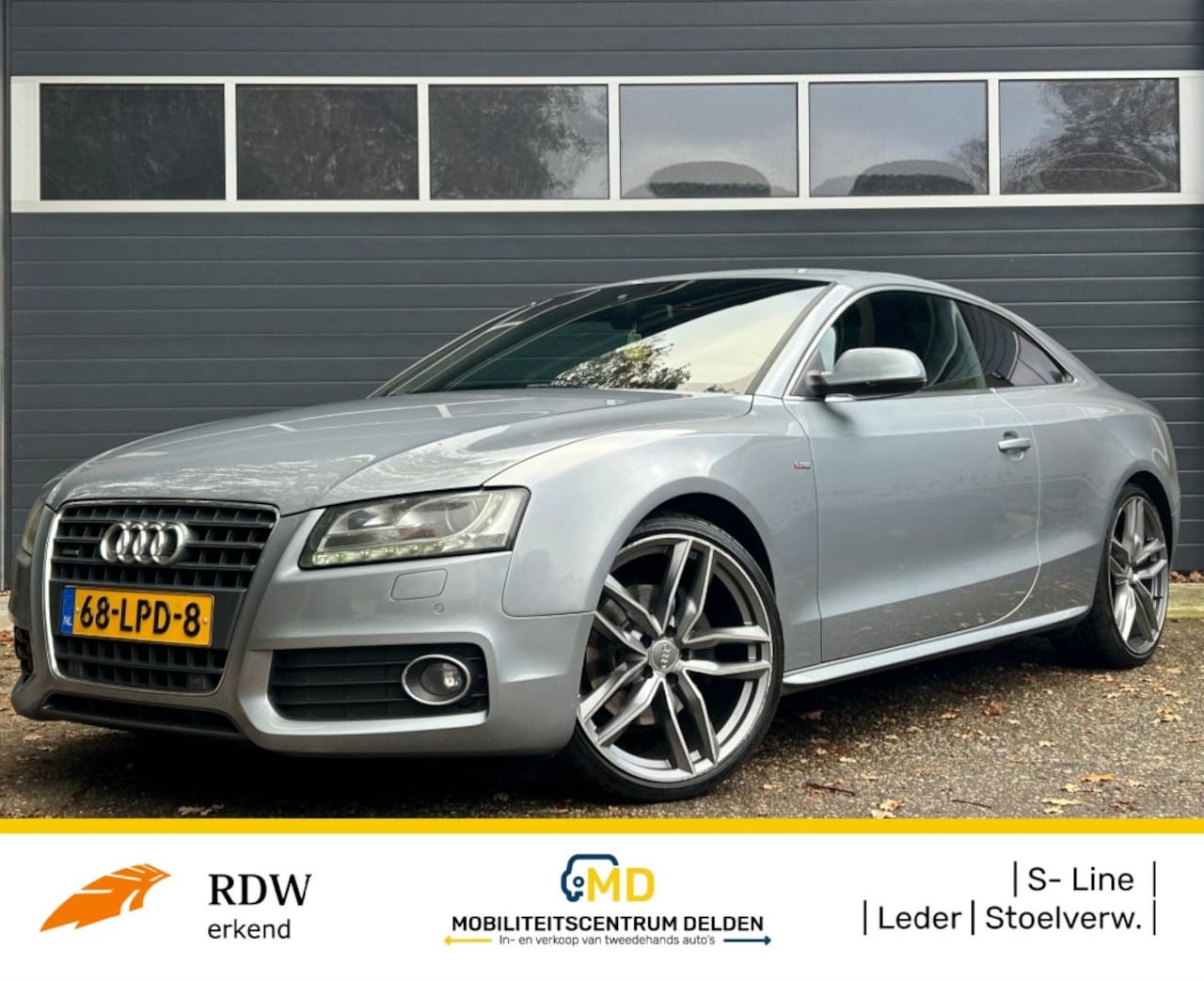 Audi A5 Coupé - 2.0 TFSI Quattro S- Line / Automaat / Leder / Coupé / - AutoWereld.nl
