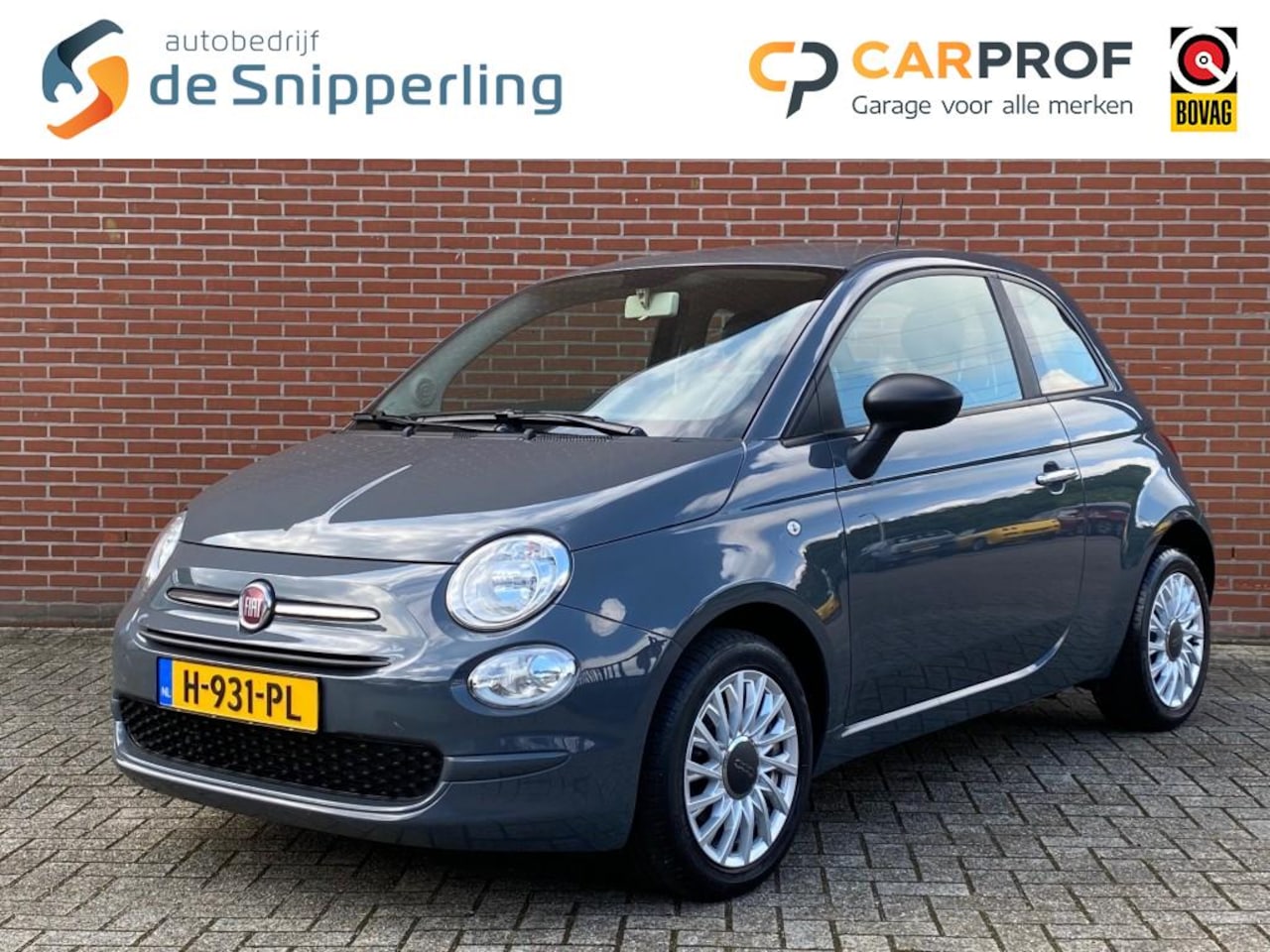 Fiat 500 - 0.9 TwinAir T YOUNG AIRCO CRUISE DAB LMV BLUETOOTH - AutoWereld.nl