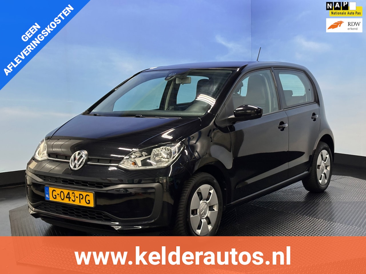 Volkswagen Up! - 1.0 BMT move up! NWE Model | Airco | DAB+ | 5 deurs | Elktr. pakket - AutoWereld.nl