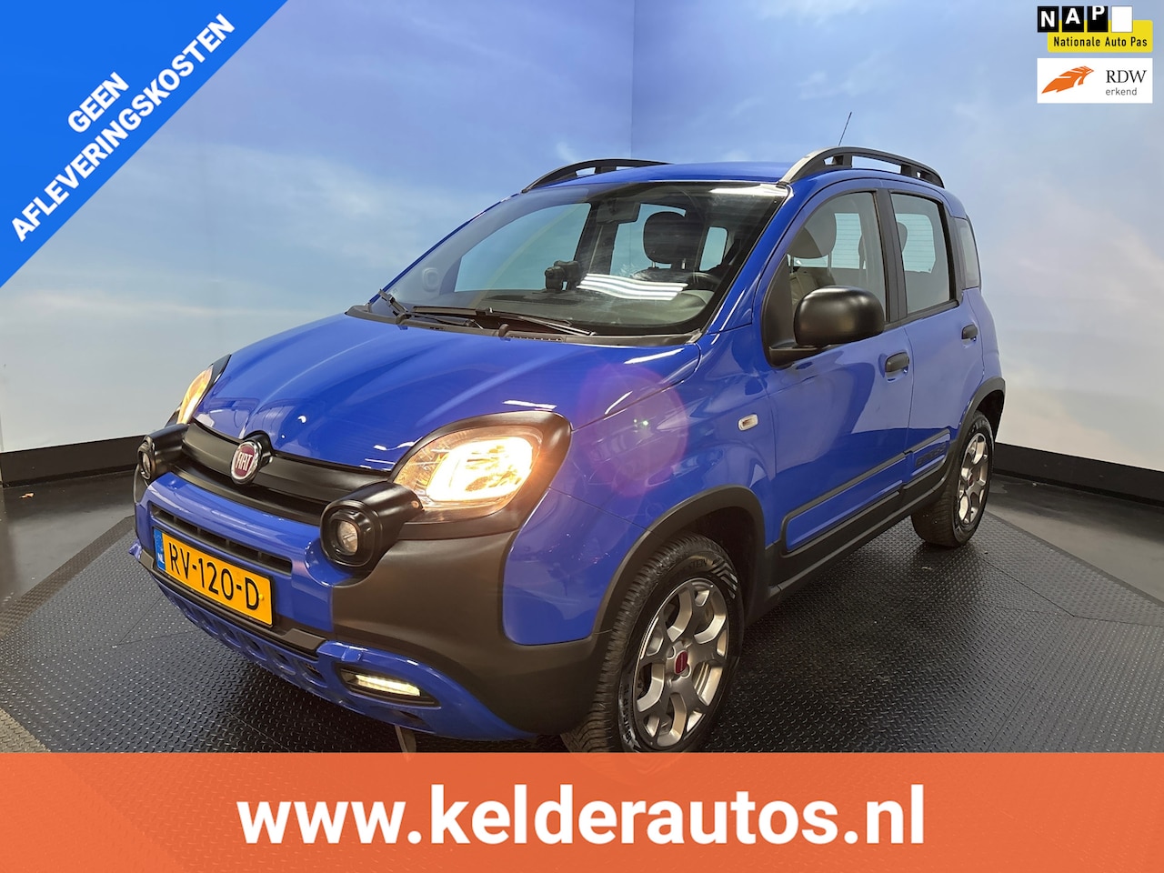 Fiat Panda - 0.9 TwinAir 4x4 Cross Clima, Trekhaak - AutoWereld.nl