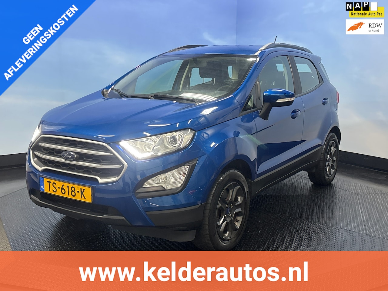 Ford EcoSport - 1.0 EcoBoost Trend Ultimate Trekhaak, Navi, - AutoWereld.nl