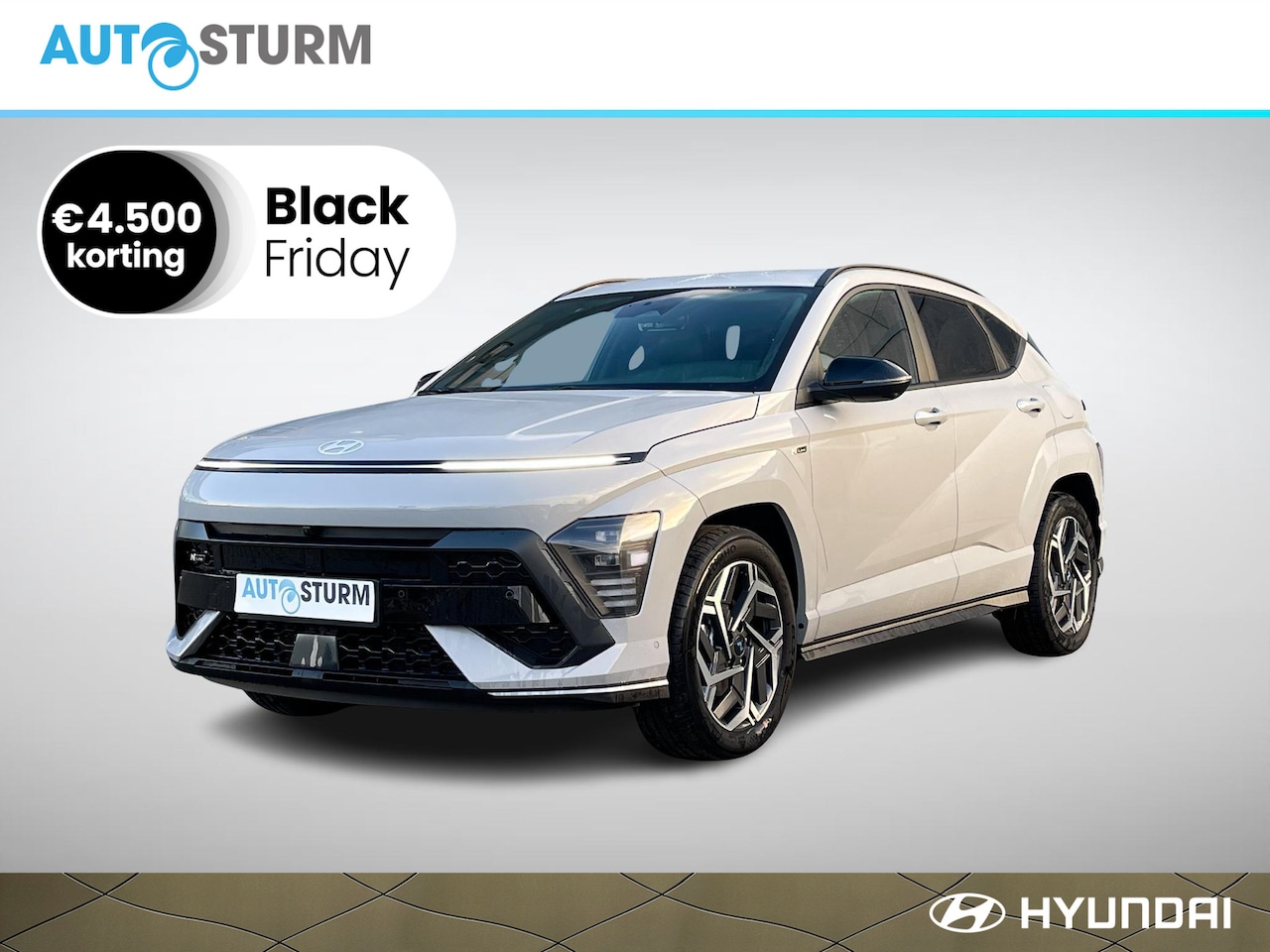 Hyundai Kona - 1.6 GDI HEV N Line 1.6 GDI HEV N Line - AutoWereld.nl