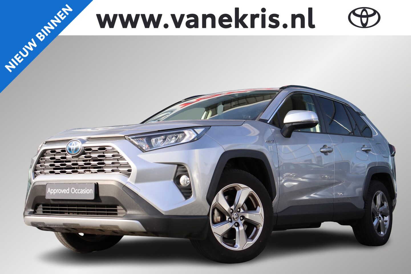 Toyota RAV4 - 2.5 Hybrid Dynamic 2.5 Hybrid Dynamic, 1e eigenaar NL auto, Apple carplay, Android auto, Parkeersensoren, Ach - AutoWereld.nl