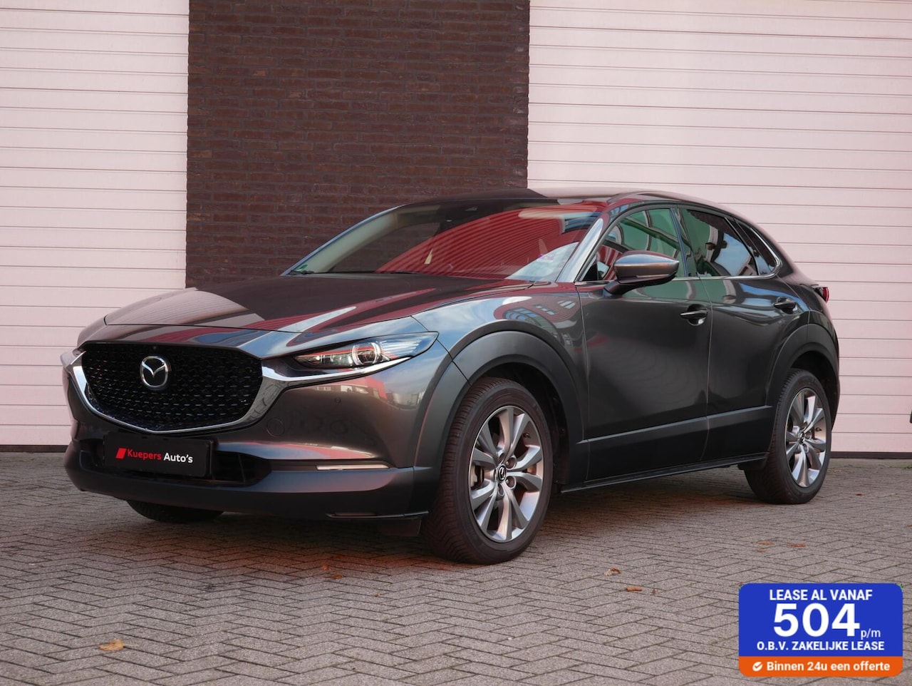 Mazda CX-30 - 2.0 e-SkyActiv-G M Hybrid Exclusive-line Leder| 360C| ADAP CR| BOSE - AutoWereld.nl