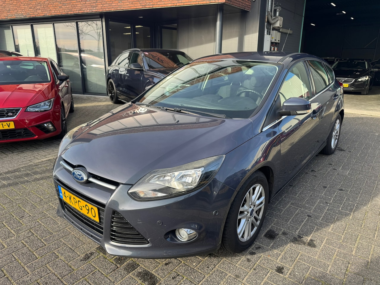 Ford Focus - 1.0 EcoBoost Titanium CLIMA NAVI DEALER ONDERHOUDEN ORIG NL NAP - AutoWereld.nl