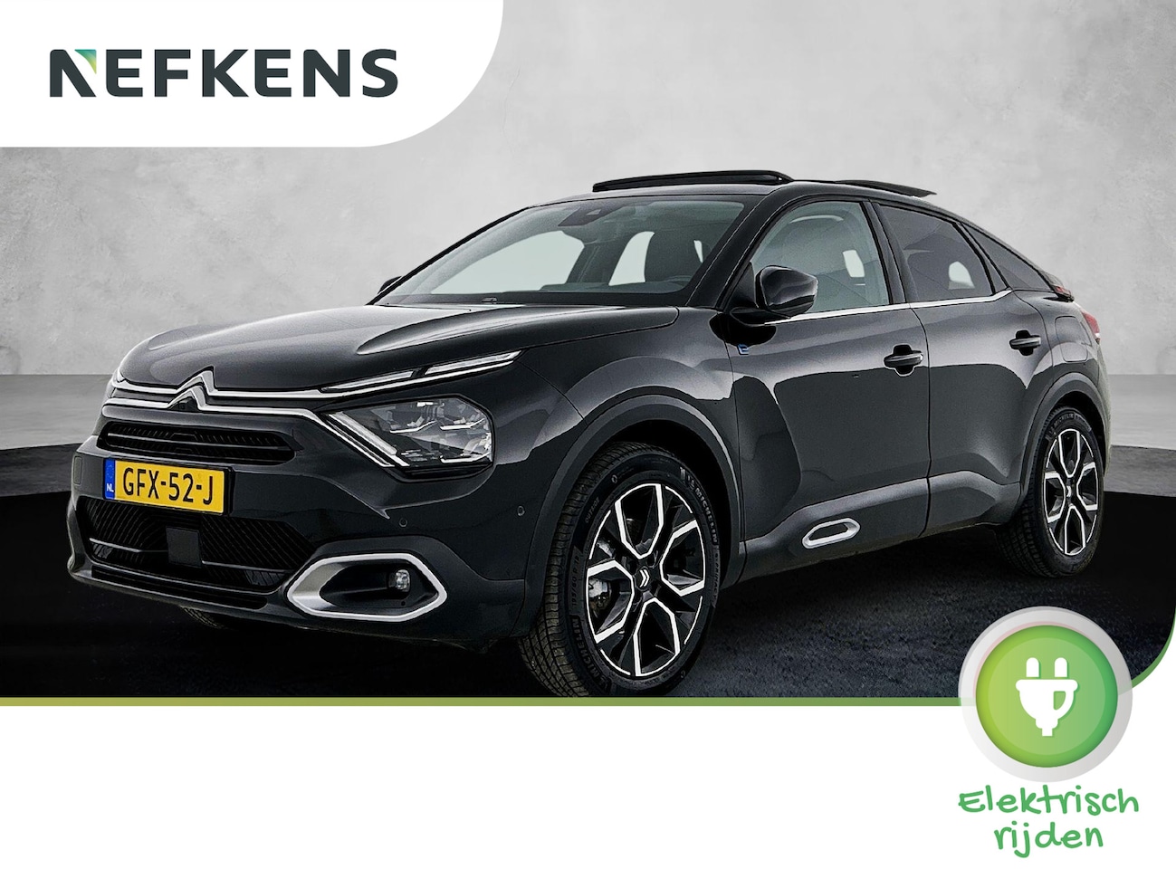 Citroën Ë-C4 - EV Max 54 kWh 156pk | Accu SOH 97,3% | 414km WLTP Actieradius | Navigatie | Schuif-/kantel - AutoWereld.nl