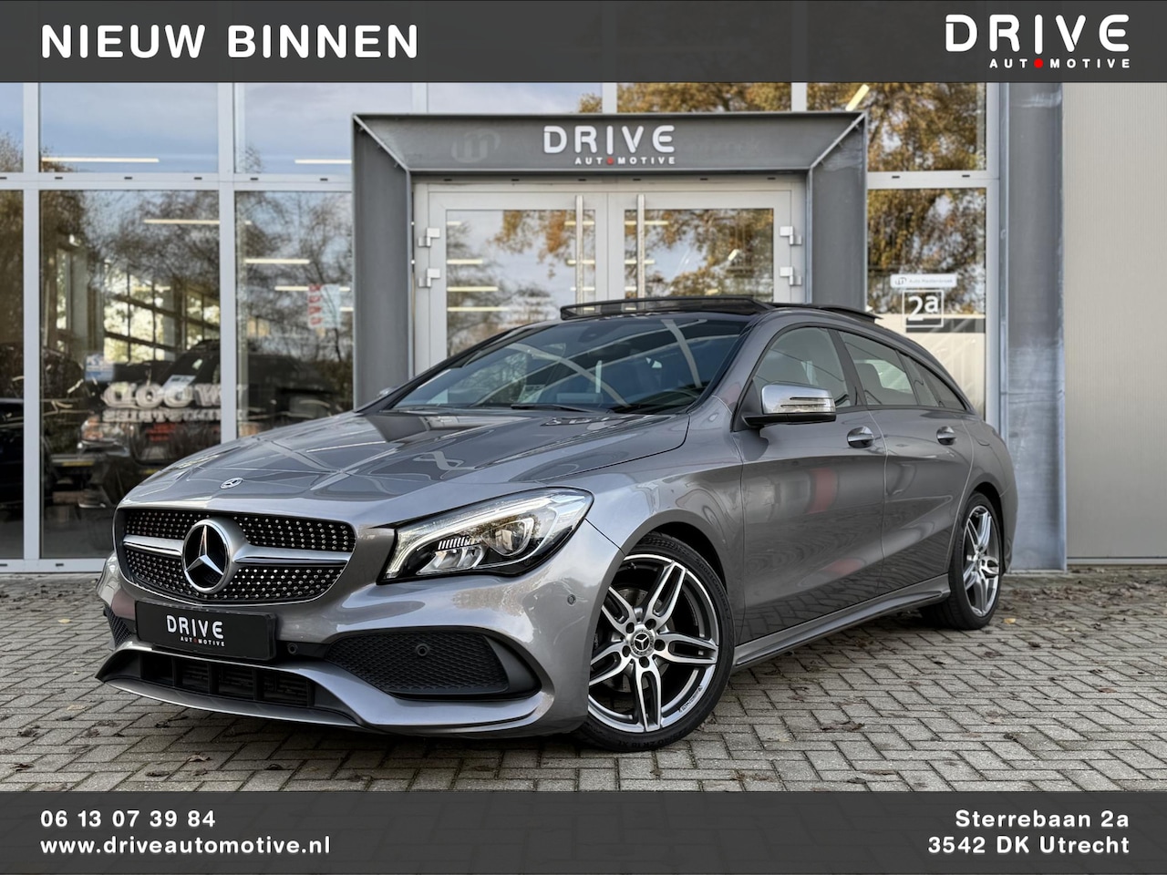 Mercedes-Benz CLA-klasse Shooting Brake - 180 Bus. Solution AMG |Pano|Trekhaak| - AutoWereld.nl