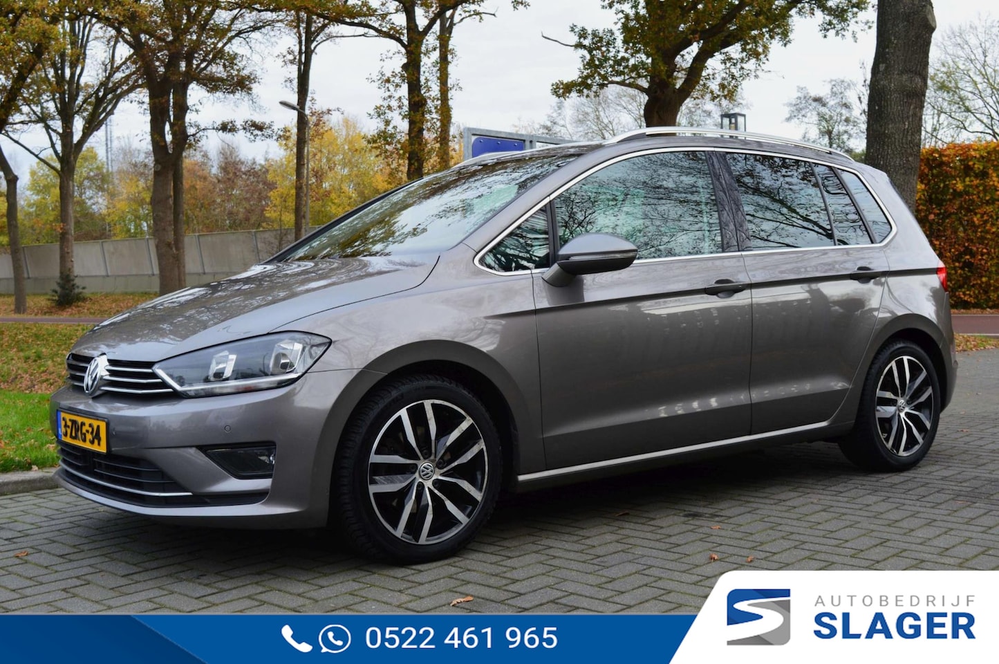 Volkswagen Golf Sportsvan - 1.6 TDI Highline | DSG | Trekhaak | PDC - AutoWereld.nl