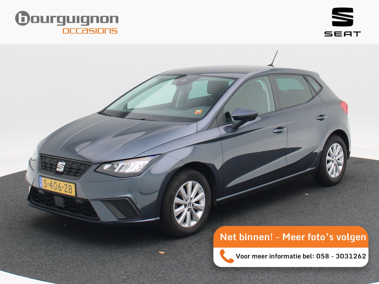 SEAT Ibiza - 1.0 TSi Style Business Connect | Cruise Control | Climate Control | CarPlay | Stoelverwarm - AutoWereld.nl