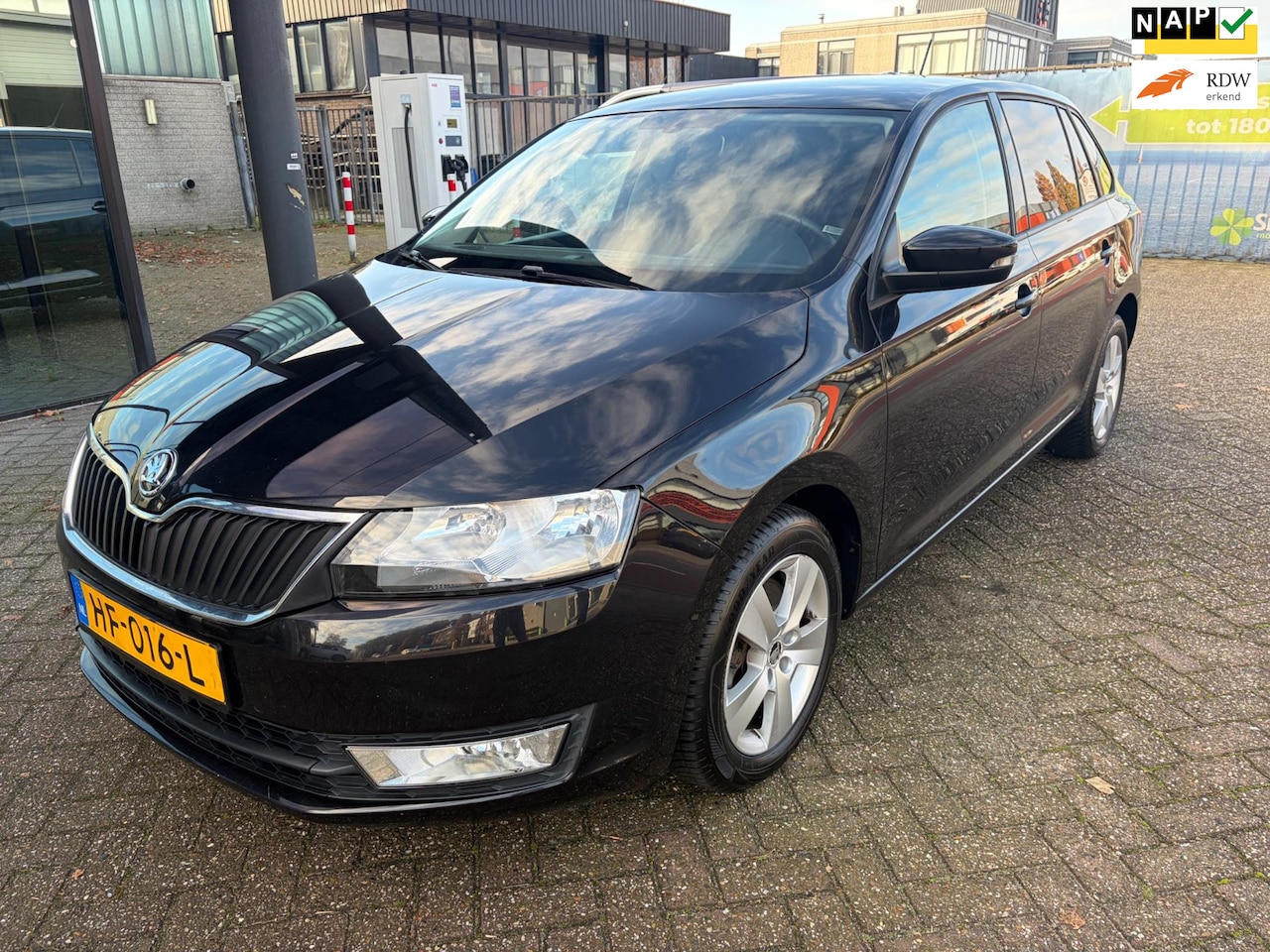 Skoda Rapid Spaceback - 1.4 TSI Greentech Style / Automaat / Navi / PDC / - AutoWereld.nl