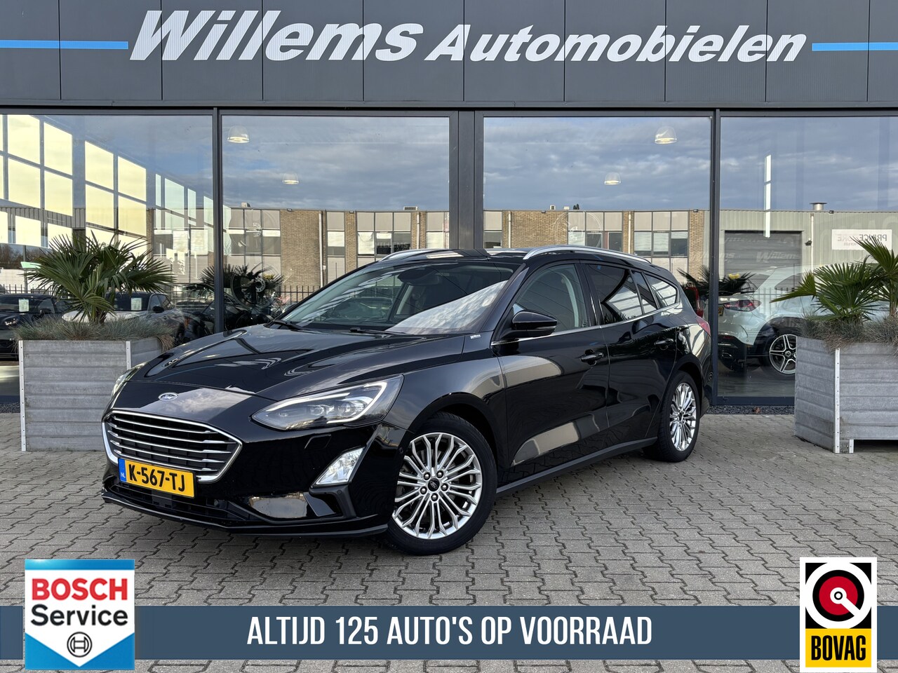 Ford Focus Wagon - 1.0 EcoBoost Titanium Business Stoelverwarming, Camera & App-Connect - AutoWereld.nl