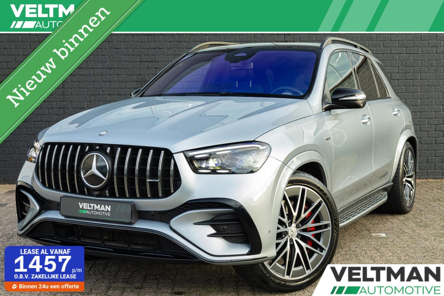Mercedes-Benz GLE-Klasse - AMG 53 Hybrid 4MATIC+ PANO TREKHAAK BURMESTER HEAD UP - AutoWereld.nl