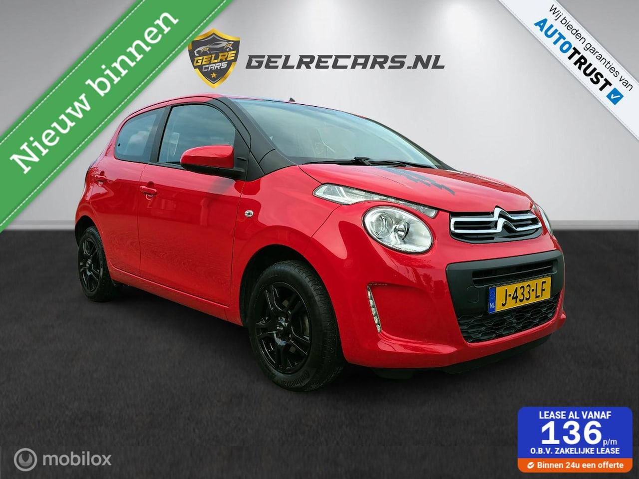 Citroën C1 - 1.0 VTi Feel TOPSTAAT - AutoWereld.nl