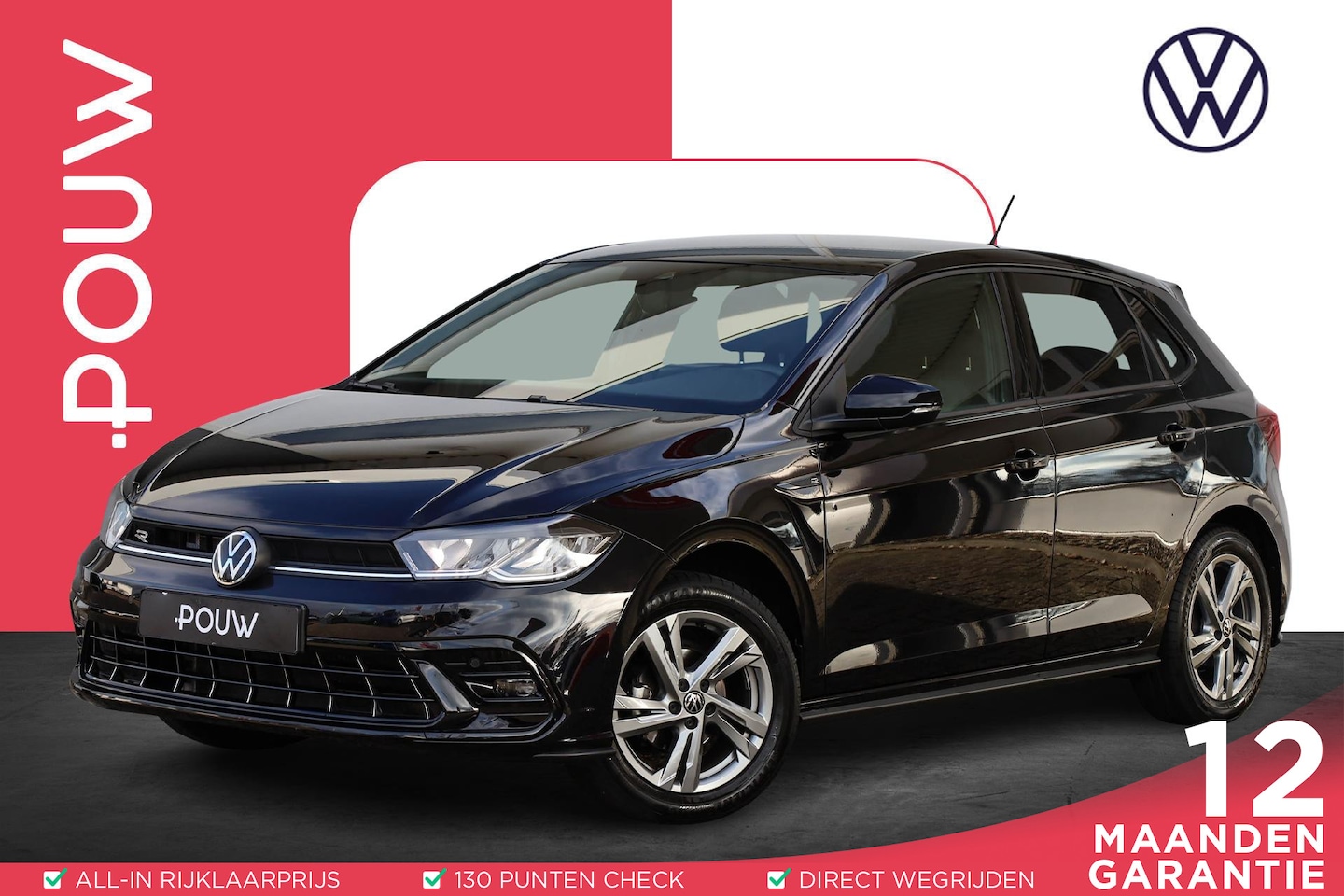 Volkswagen Polo - 1.0 TSI 95pk DSG R-Line | Camera | Stoelverwarming | DAB+ | Apple Carplay / Android Auto - AutoWereld.nl