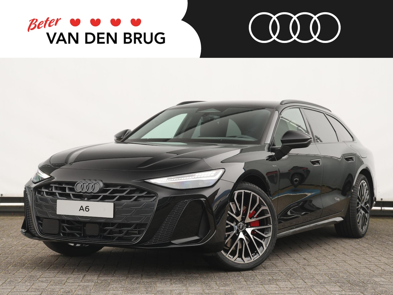Audi A6 Avant - S edition 2.0 TFSI e 220 kW / 299 PK Avant | Zwart optiek | B & O | Akoestisch glas | - AutoWereld.nl