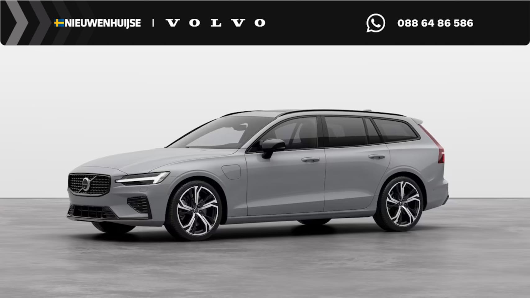 Volvo V60 - 2.0 T8 AWD Ultra Dark Performance Edition | Polestar Engineered Optimisation | 19" 5-tripl - AutoWereld.nl