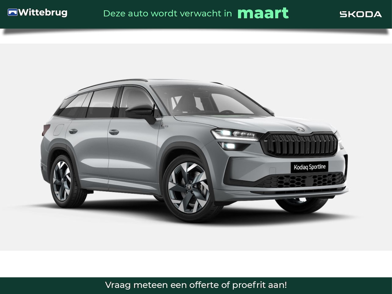 Skoda Kodiaq - 1.5 TSI PHEV Sportline Business / Trekhaak / Panoramadak / Comfort Pakket / Light & View p - AutoWereld.nl