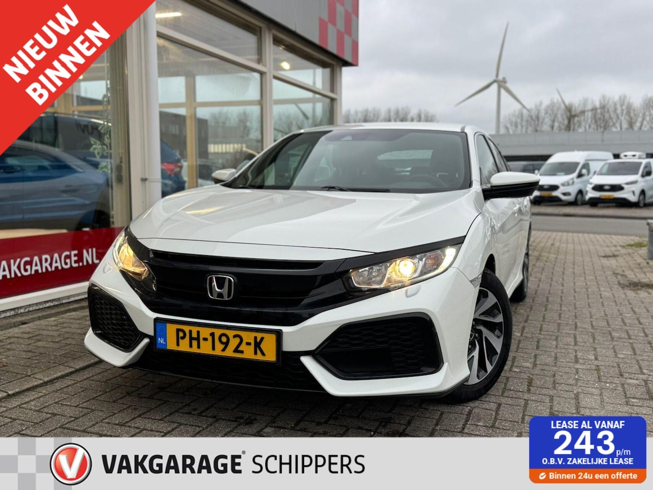 Honda Civic - 1.0 i-VTEC Comfort 1.0 i-VTEC Comfort - AutoWereld.nl