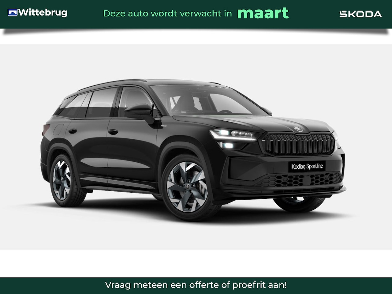 Skoda Kodiaq - 1.5 TSI PHEV Sportline Business / Trekhaak / Panoramadak / Comfort Pakket / Light & View p - AutoWereld.nl