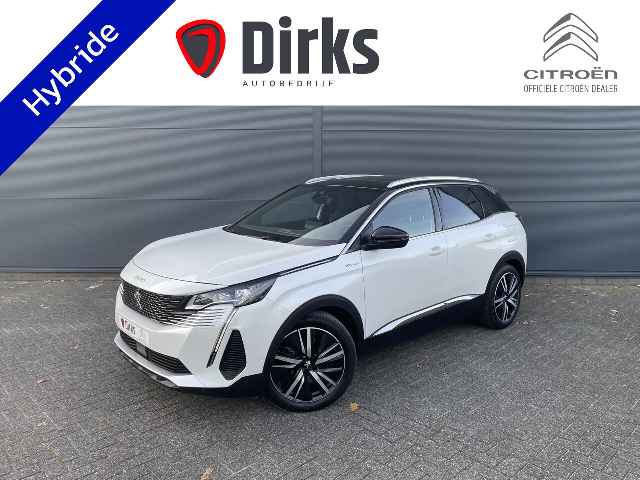 Peugeot 3008 - 300pk HYbrid4 GT (Elektrisch Schuifdak - Leder incl verwarming/massage/geheugen - Focal El - AutoWereld.nl