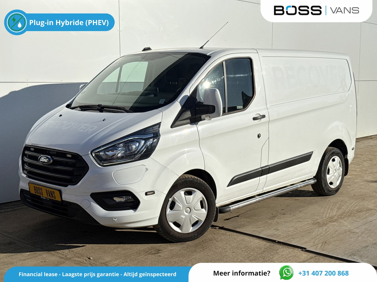 Ford Transit Custom - 340 1.0 PHEV 126PK PHEV Benzine Plug in Hybride Automaat L1H1 LED Cruise Control Parkeerse - AutoWereld.nl
