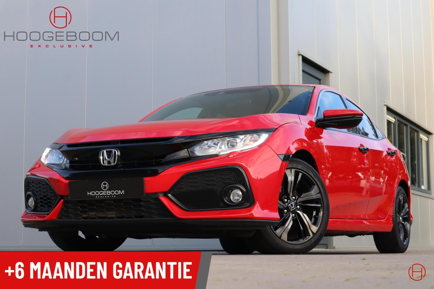 Honda Civic - 1.0 i-VTEC Elegance / Black optic / Navi / Cruise / Stoelverwarming - AutoWereld.nl
