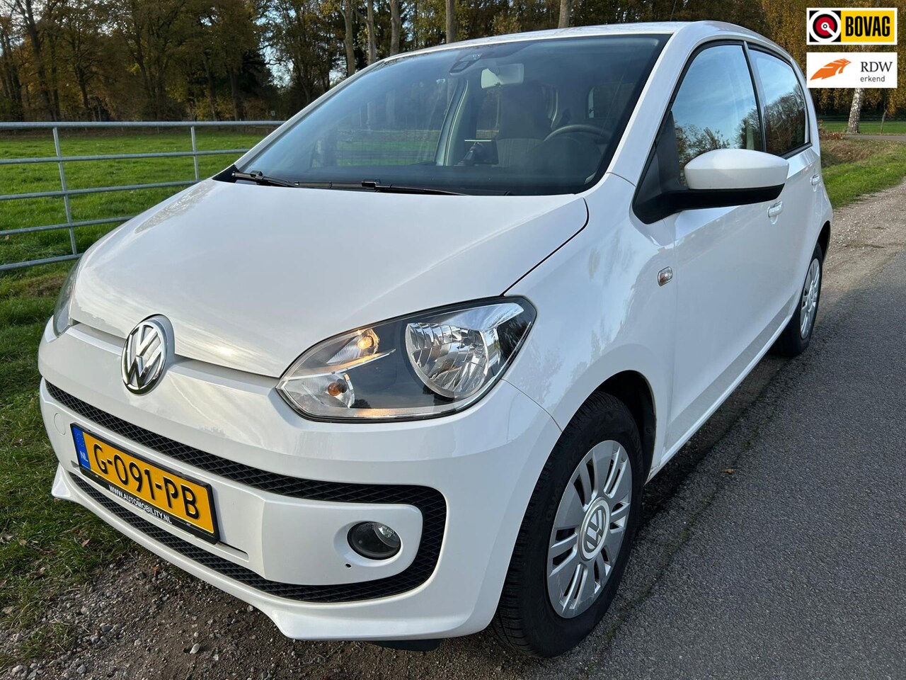 Volkswagen Up! - 1.0 high up! dealer onderhouden en 1ste eigenaar - AutoWereld.nl