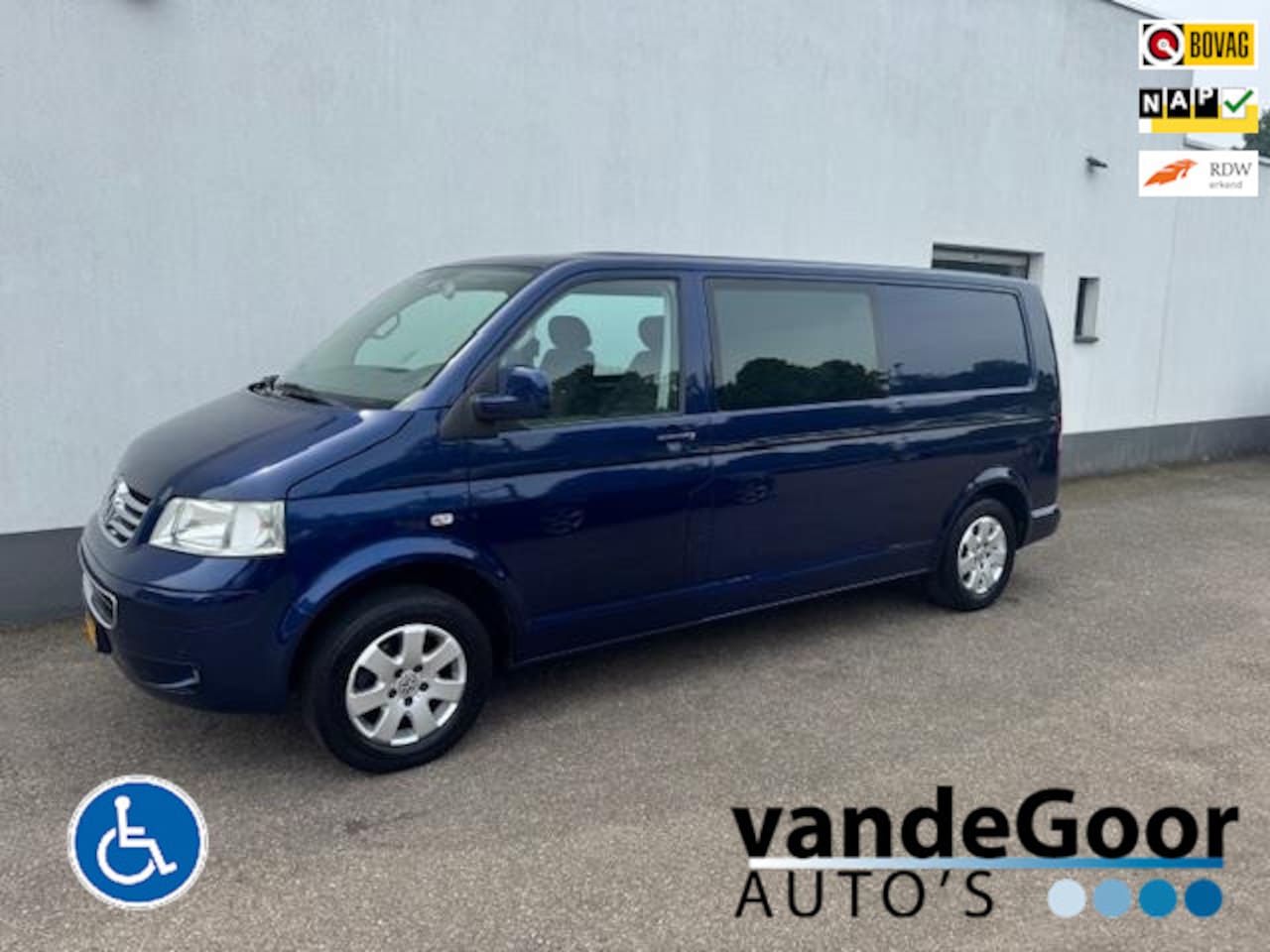 Volkswagen Transporter - 2.5 TDI 340 MHD 2.5 TDI 340 MHD, L2H1, '10, aut., in een keurige staat ! - AutoWereld.nl