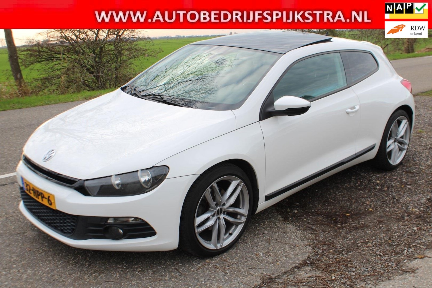Volkswagen Scirocco - 1.4 TSI Highline Plus // PANO / 19"LMV // - AutoWereld.nl