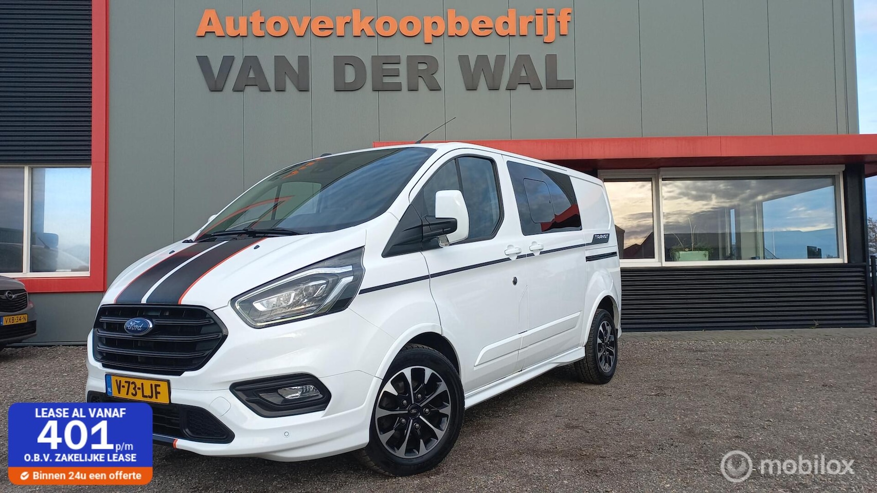 Ford Transit Custom - 320 2.0 TDCI L1H1 Sport DC/2XSCHUIFDEUR - AutoWereld.nl
