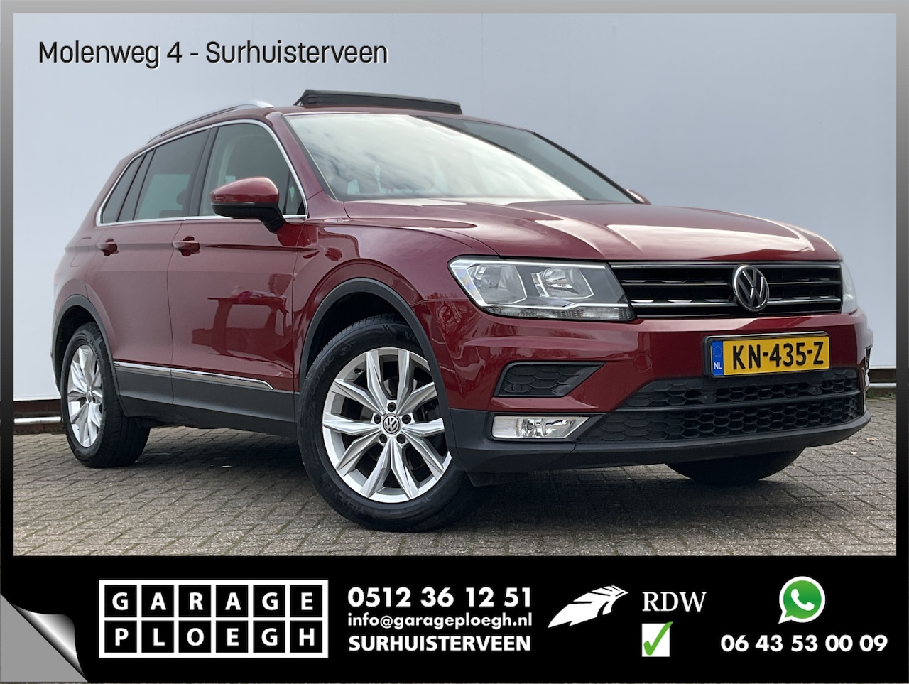 Volkswagen Tiguan - 1.4 TSI 126pk DAB Pano.dak Adapt.Cruise Hoge zit Connected Series - AutoWereld.nl