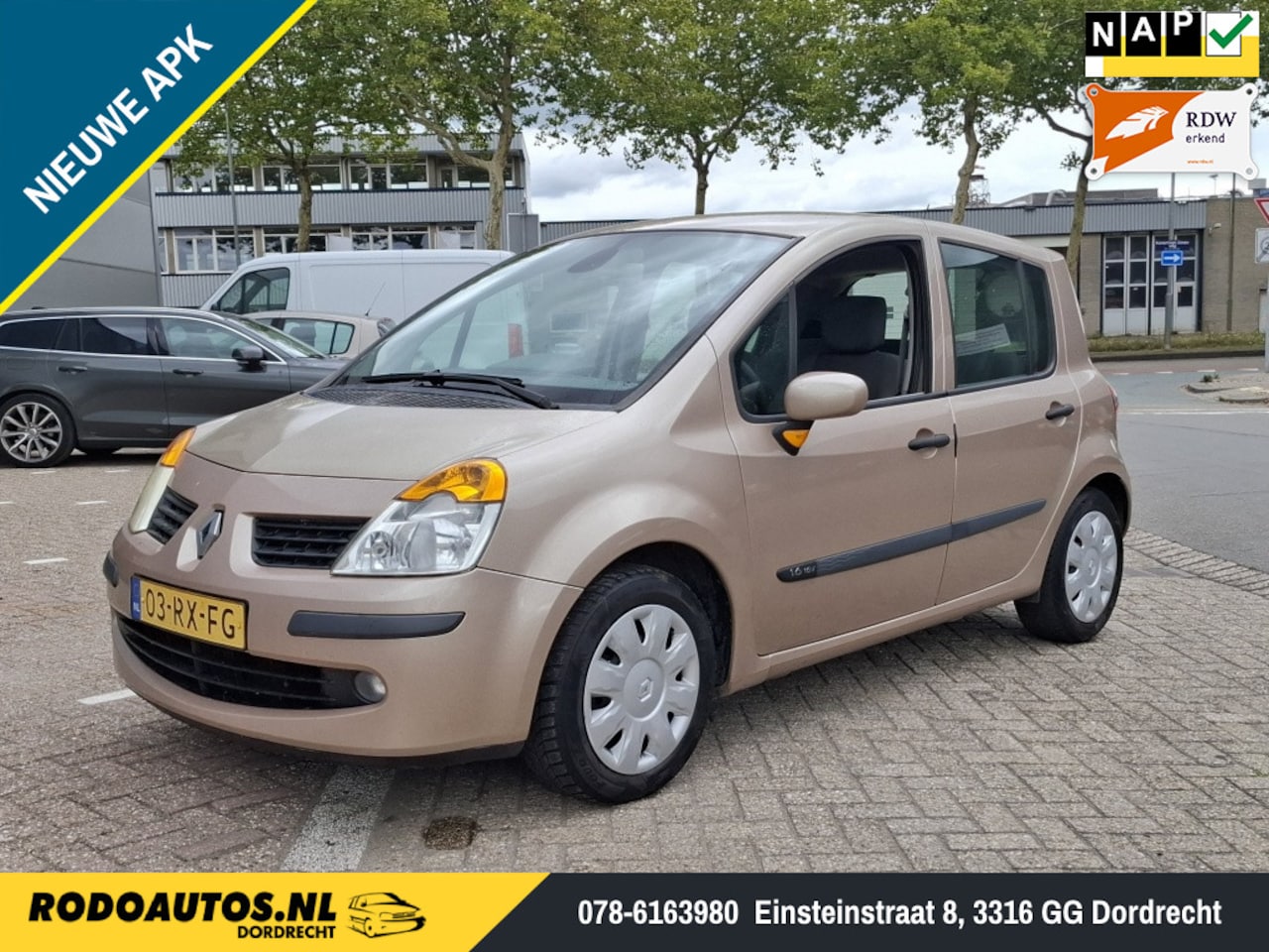 Renault Modus - 1.6-16V Tech Line Automaat Airco 119dkm ✅ - AutoWereld.nl