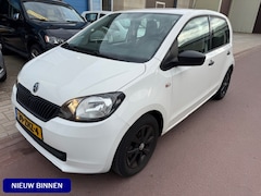 Skoda Citigo - 1.0 Greentech Arctic 184.086km NAP Nwe APK Airco, Navigatie, Bluetooth telefoon + muziek,