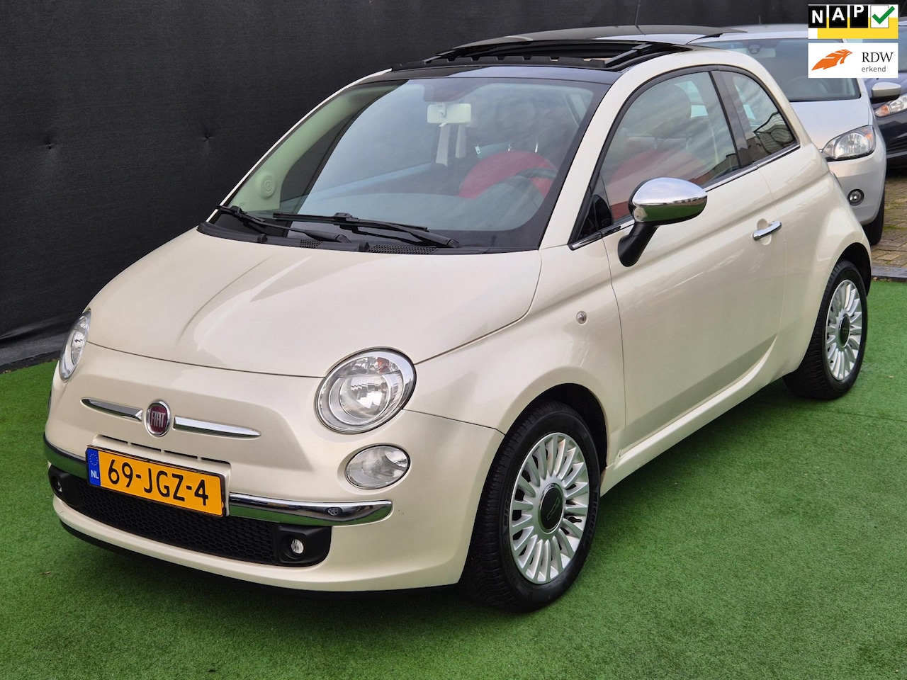 Fiat 500 - 1.2 Lounge 1e eig AUTOMAAT LEER NAP! - AutoWereld.nl