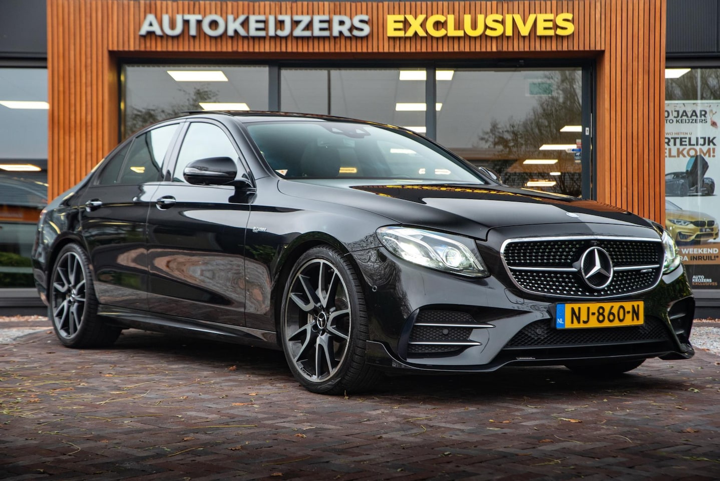 Mercedes-Benz E-klasse - AMG 43 4Matic Prestige Plus Mercedes-Benz E-klasse 43 AMG 4Matic Prestige Plus Panodak Bur - AutoWereld.nl