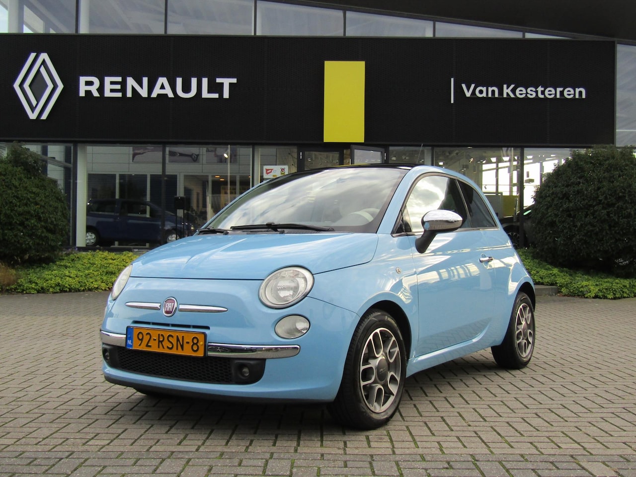 Fiat 500 - 0.9 85pk Twinair Turbo Lounge / Panoramadak / Vol Leder - AutoWereld.nl