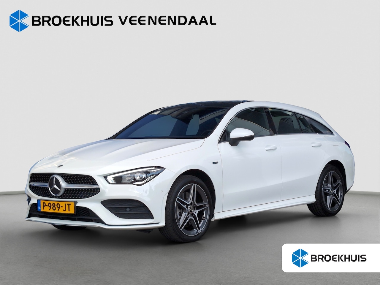 Mercedes-Benz CLA-klasse Shooting Brake - 250 e Premium AMG | Panoramadak | Trekhaak | Stoelverwarming | Navigatie - AutoWereld.nl