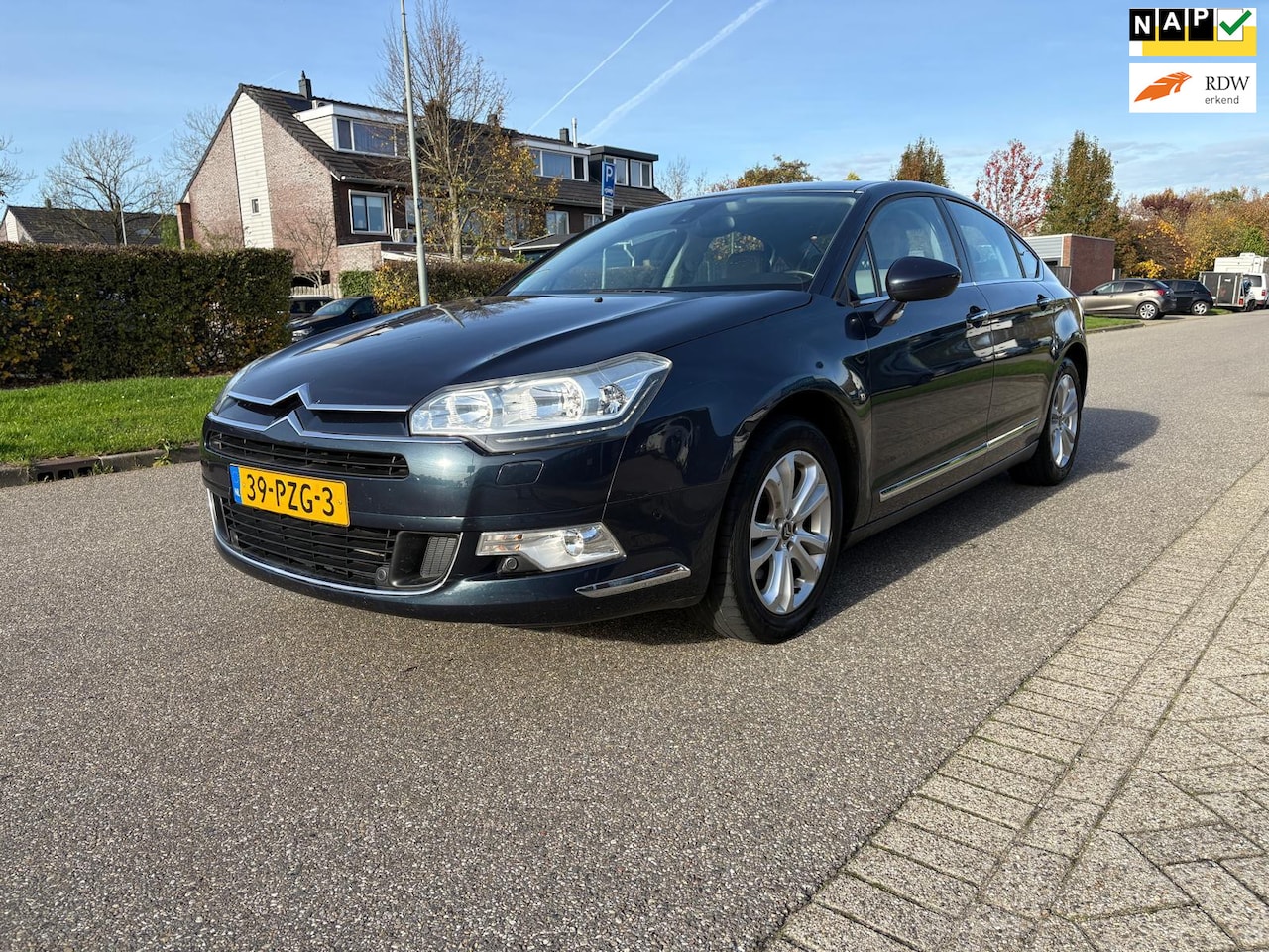 Citroën C5 - 1.6 THP Exclusive Navigatie*NAP*Cruise*Trekhaak*Clima*LM velgen*Parkeersensoren*2e eigenaa - AutoWereld.nl