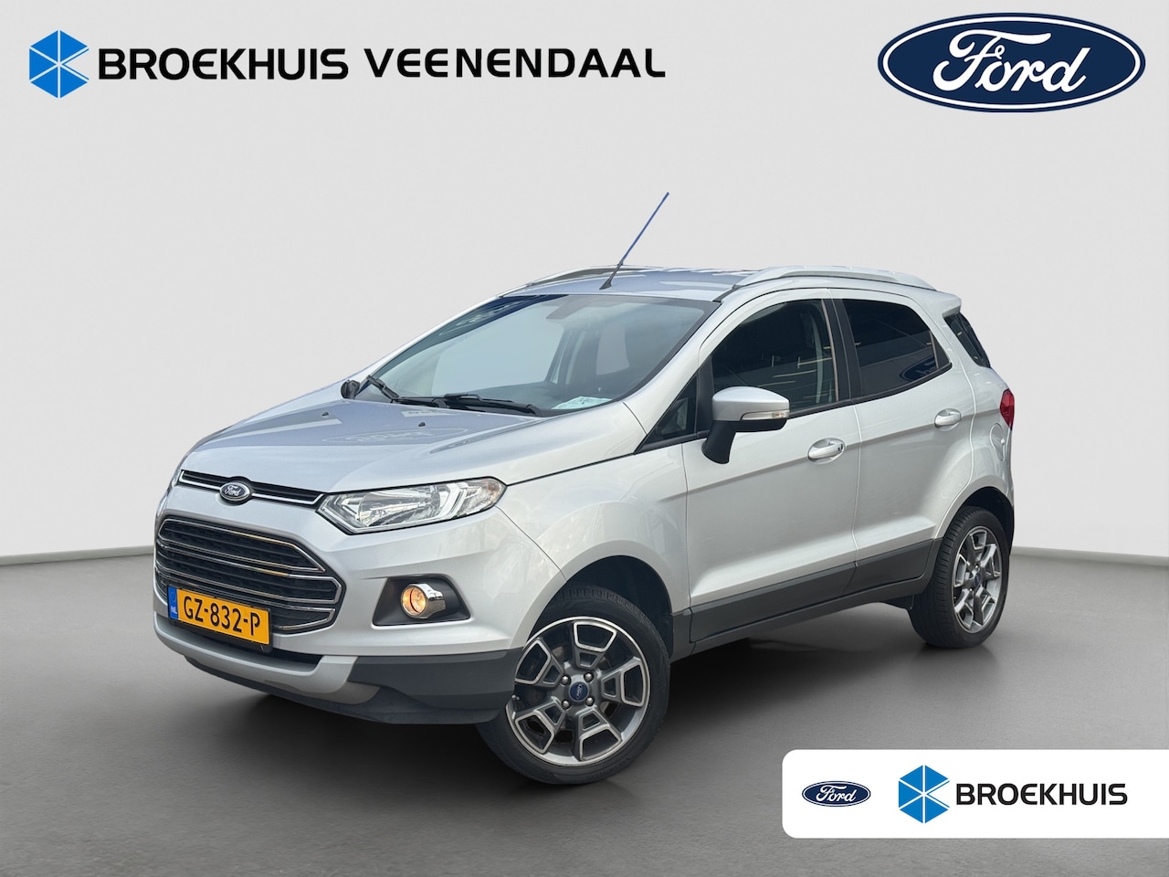 Ford EcoSport - 1.0 EcoB 125PK Titanium | Cruise Control | Leder | Parkeersensoren | Privacy Glass - AutoWereld.nl