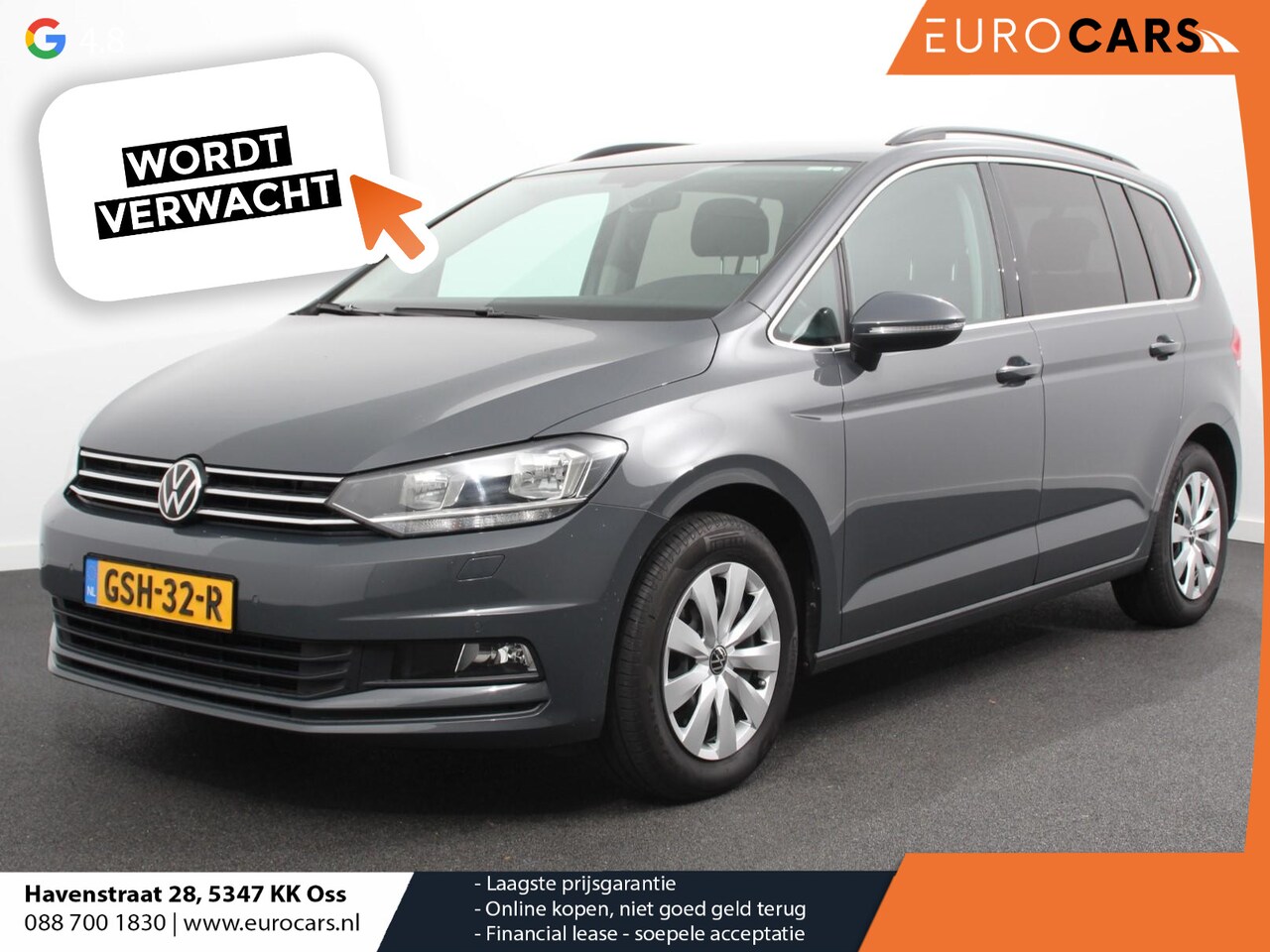 Volkswagen Touran - 1.5 TSI DSG Comfortline 7p Navigatie Apple Carplay/Android Auto Parkeersensoren Adaptive C - AutoWereld.nl