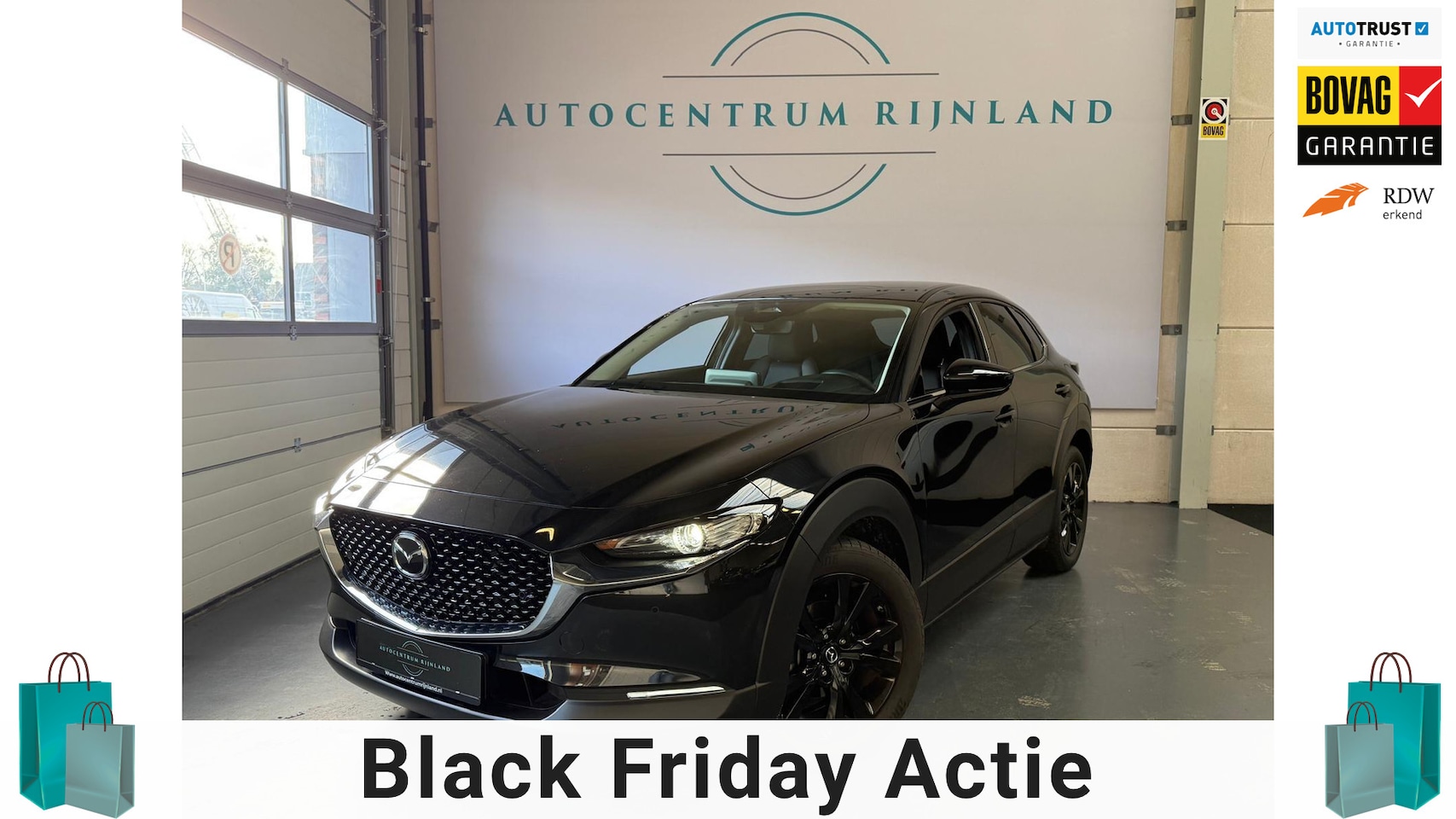 Mazda CX-30 - 2.5 e-SkyActiv-G M Hybrid Homura FABRIEK GARANTIE - AutoWereld.nl