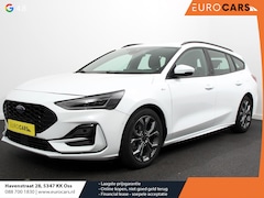 Ford Focus Wagon - 1.0 EcoBoost Hybrid ST Line Navigatie Climate Control Led Dab Camera Parkeer sensoren Crui