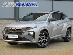 Hyundai Tucson - 1.6 T-GDI 230 PK HEV N Line 1e eigen | dealer onderh | full options | 1650 KG tr.gewicht