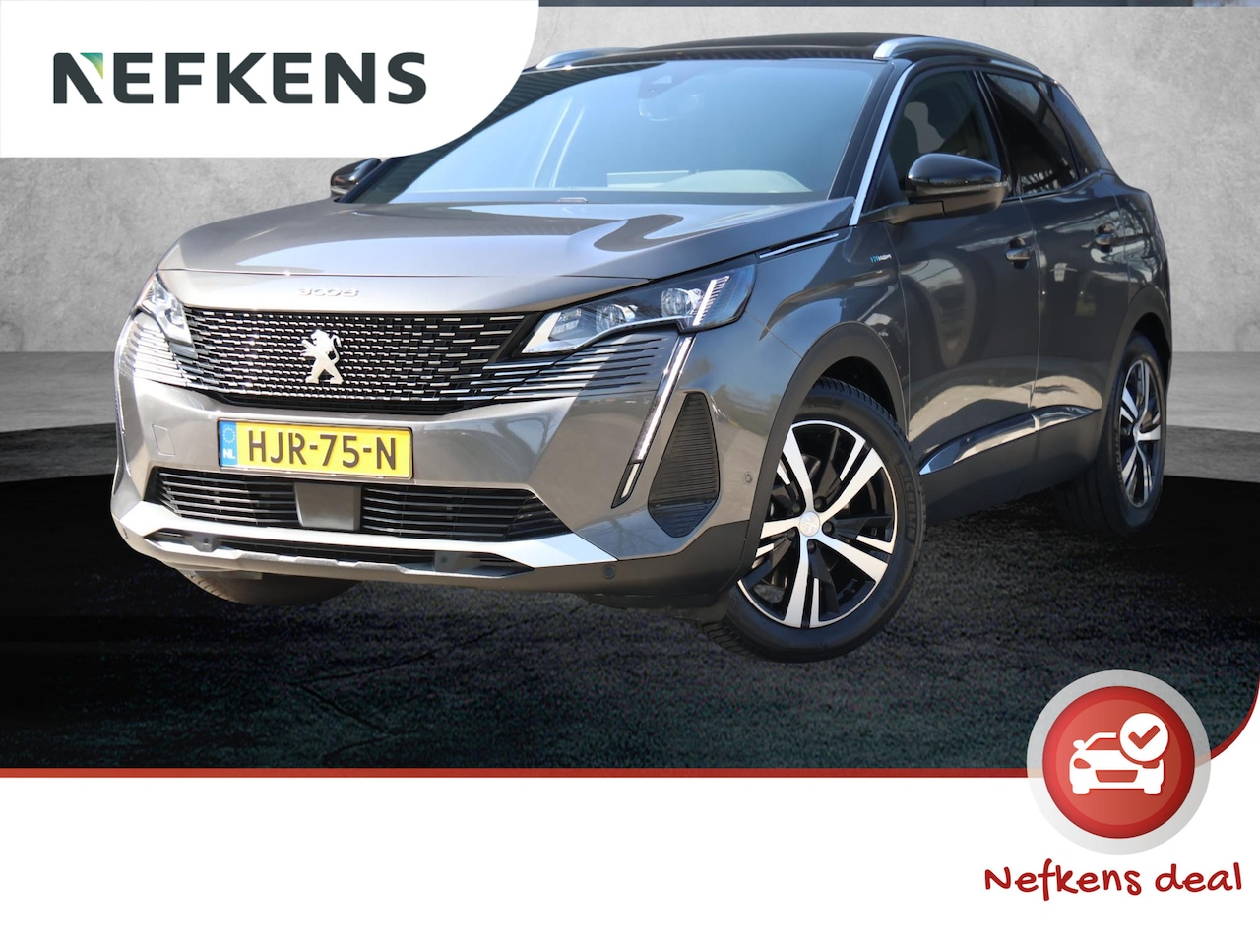 Peugeot 3008 - SUV GT 1.6 HYbrid4 300pk Automaat | Navigatie | Schuif-/kanteldak | Achteruitrijcamera | C - AutoWereld.nl