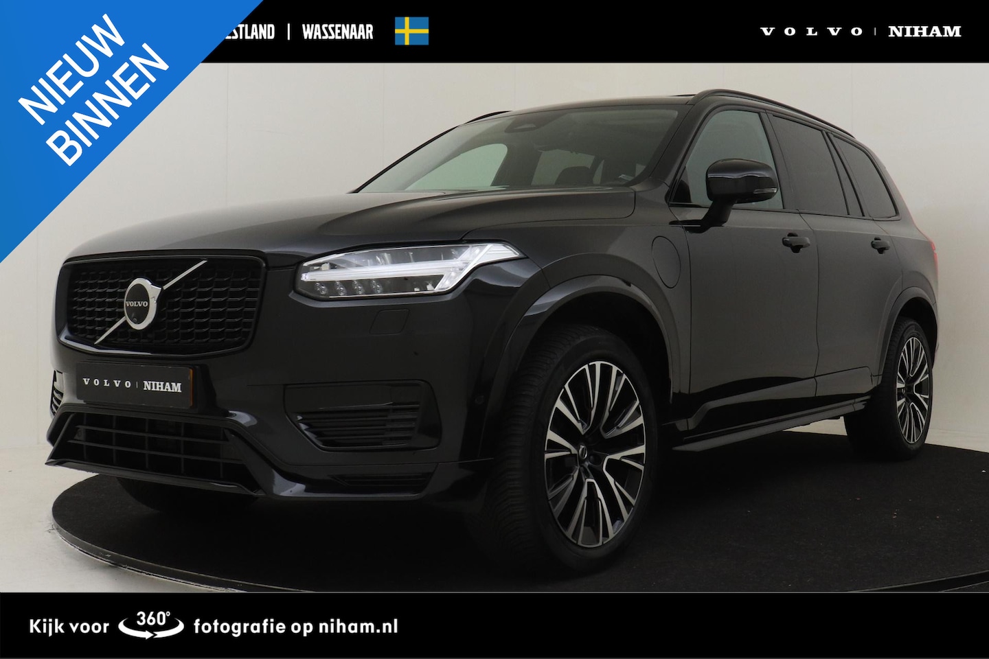Volvo XC90 - T8 RECHARGE AWD ULTIMATE DARK -PANO.DAK|HEAD-UP DISP.|BOWERS&WILKINS|360°CAM|20"|POWER-SEA - AutoWereld.nl
