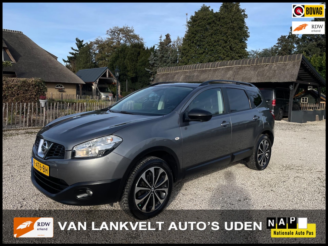 Nissan Qashqai+2 - 2.0 141pk Connect 7-persoons, pano, Leder, Trekhaak - AutoWereld.nl