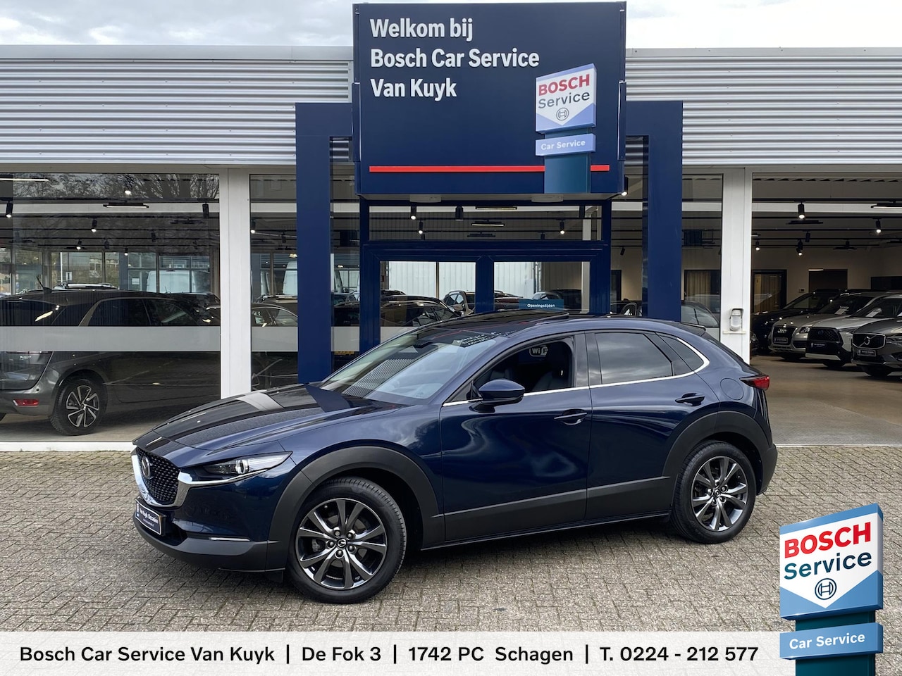 Mazda CX-30 - 2.0 e-SkyActiv-X M Hybrid Luxury / NL-Auto / 1e-Eigenaar / Dealer-Onderhouden / Vol-Leder - AutoWereld.nl